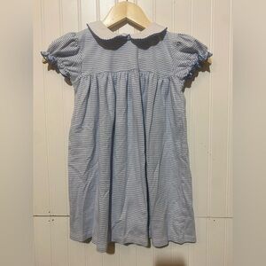 Eyelet & Ivy dress blue/white stripe‎ size 6